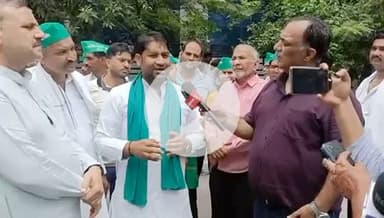 नौएडा प्राधिकरण पर धरने में अपने विचार रखते हुए #किसान_आंदोलन @congree