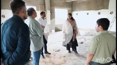 हुज़ूर: कलेक्टर प्रतिभा पाल ने कलेक्टर कार्यालय में बन रहे रिकॉर्ड रूम का किया निरीक्षण