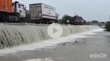 मेड़ता: मेड़ता सिटी-जैतारण सड़क मार्ग लूनी नदी के तेज बहाव के चलते बंद था, आज वापस सुचारु किया गया