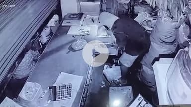 कांके: धुर्वा थाना क्षेत्र: राशन दुकान में चोरी, सीसीटीवी में कैद हुई घटना