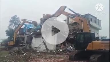 हुज़ूर: भोपाल में ड्रग माफिया पर बड़ी कार्रवाई, अवैध ठिकानों पर चला बुलडोजर