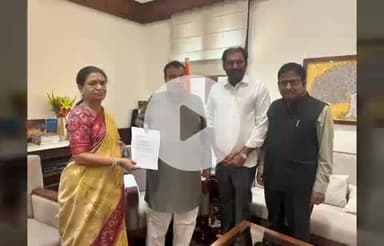 జడ్చర్ల: జడ్చర్ల సమీపంలో బైపాస్‌కు అనుమతి ఇవ్వాలని కేంద్ర మంత్రిని కోరిన ఎంపీ డీకే అరుణ, ఎమ్మెల్యే అనిరుధ్ రెడ్డి