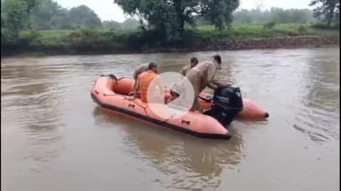 अकलेरा: भालता के उमरिया की जमाल नदी के तेज बहाव में बहे वृद्ध ग्वाले का दोपहर तक नहीं चला पता, रेस्क्यू ऑपरेशन जारी