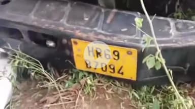 जगाधरी: साढौरा के पास डंपर ने कार को मारी टक्कर, मौके पर पहुंची पुलिस जांच में जुटी