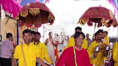 पीरटांड: श्री शिखरजी मधुबन में मोक्ष सप्तमी पर भगवान पार्श्वनाथ का निर्वाण महोत्सव धूमधाम से मनाया गया