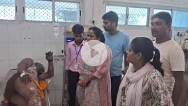 मोहनिया: मोहनिया भभुआ पथ पर पाइप उतारने के दौरान 11000 वोल्ट तार की चपेट में आने से एक व्यक्ति बुरी तरह झुलसा, इलाज के बाद रेफर