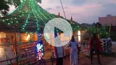 सरमेरा: सरमेरा के एरूआपर स्थित मां महारानी मंदिर में 72 घंटे तक चलने वाले हरे राम संकीर्तन की तैयारी पूरी