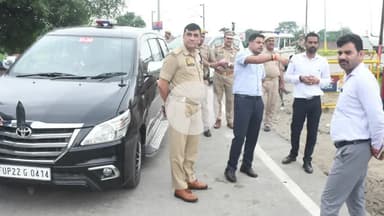 रामपुर: सिविल लाइन क्षेत्र में जिलाधिकारी और पुलिस अधीक्षक ने कांवड़ यात्रा की तैयारियों का लिया जायजा