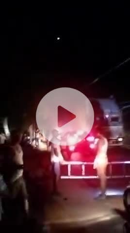 रेवती बस स्टैंड पर  11000 का केविल टूट कर गिरा याता यात प्रभावित बाजार से आने जाने वाले इन लोग इसके चपेट में आए