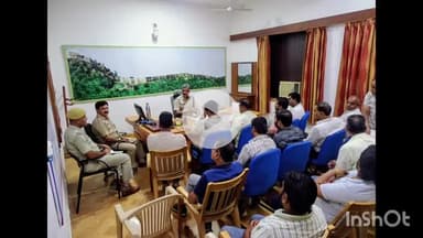 राजसमंद: राजसमंद के राजनगर थाना क्षेत्र में व्यापारी और पुलिस की हुई बैठक, मुख्य बाजारों में लगाए जाएंगे सीसीटीवी कैमरे