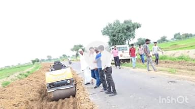 मेड़ता: मेड़ता विधायक ने रिया बड़ी से चावंडिया के बीच बन रहे सड़क मार्ग का किया निरीक्षण