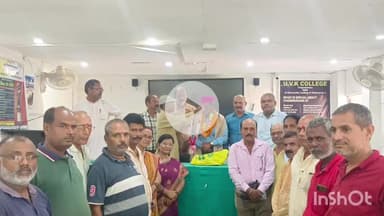 आलमनगर: यूभीके कॉलेज कडामा आलमनगर में विदाई सह सम्मान समारोह आयोजित, राजनीति शास्त्र के विभागाध्यक्ष को दी विदाई