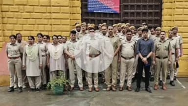 भीलवाड़ा: ज़िला कारागृह में स्थानीय पुलिस प्रशासन ने की तलाशी