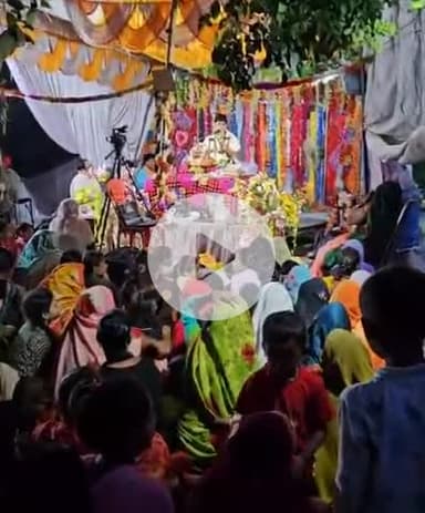 #रायबरेली ऊंचाहार क्षेत्र के निरंजनपुर गांव में ग्रामीणों द्वारा आयोजित श्री मद्भागवत कथा। 
#jansaamna