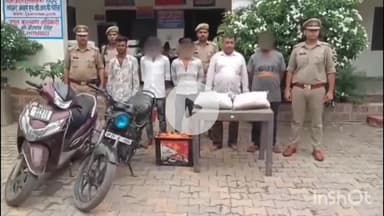 कोल: थाना सासनीगेट पुलिस और SOG की संयुक्त टीमों ने चोरी की तीन घटनाओं का किया खुलासा, 3 चोर और 2 खरीददार किए गिरफ्तार