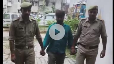 अमरोहा: अमरोहा में बाइक सवार का आतंक, डिडौली में पानी में बाइक चलाने पर युवक को पुलिस ने सिखाया सबक