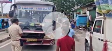 पूर्णिया पूर्व: बेलौरी में चला सघन वाहन जांच अभियान, 25 वाहनों से वसूले गए ₹3.50 लाख जुर्माना