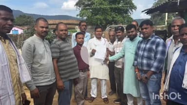 उदयपुर धरमजयगढ़: विधायक लालजीत सिंह राठिया ने की श्रमजीवी पत्रकार कल्याण संघ भवन के लिए ₹10 लाख देने की घोषणा