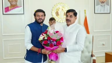 जैसीनगर: जिला अध्यक्ष श्याम तिवारी ने मुख्यमंत्री से भेंट कर जन स्वास्थ्य वाहन की मांग की