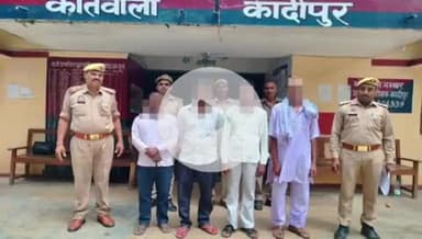 कादीपुर: कादीपुर थाना पुलिस ने जानलेवा हमले और मारपीट के मामले में 4 वांछित अभियुक्तों को बुढ़ाना नहर के पास से किया गिरफ्तार