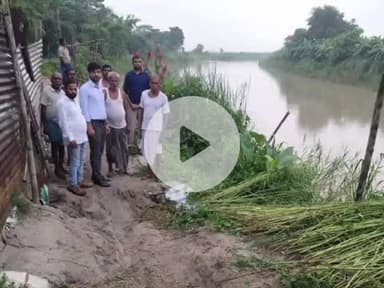 पूर्णिया पूर्व: पूर्णिया के वरीय उप समाहर्ता इंद्रजीत कुमार ने कटाव रोधी कार्यों का लिया जायजा