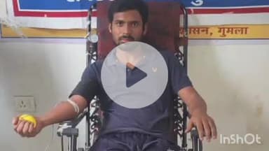 सिसई: प्रखंड सह अंचल कार्यालय परिसर सिसई में रक्तदान शिविर का आयोजन किया गया