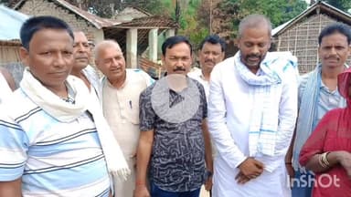 मधेपुरा: राजद नेता इंजीनियर प्रणव प्रकाश ने खौपैती तुनियाही गांव में अग्नि पीड़ित परिवार को ₹2000 की आर्थिक मदद की