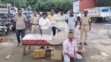 पुनपुन: पुनपुन थाना: युवक के घर से मध्य निषेध पुलिस ने 162 लीटर शराब बरामद की, एक गिरफ्तार
