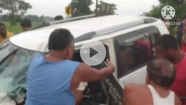 तमाड़ 1: मांझीडीह टार्निंग पर ट्रक और कार की टक्कर में एक की मौत, एक घायल