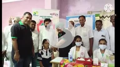 समुद्रपूर: स्वास्थ वृक्ष फाउंडेशनच्या वतीने संस्कार ज्ञानपीठ वि. खा.अमर काळे यांच्या पुढाकाराने पडले पडले गर्भाशय,मुख कॅन्सर शिबिर