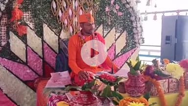 लोहाघाट: चमदेवल के चौखाम बाबा मंदिर में आयोजित 11 दिवसीय शिव महापुराण कथा के पांचवे दिन सुनाई गई नारद चरित्र की कथा