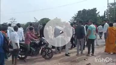 बुदनी: नर्मदा ब्रिज के पास ट्रक ने बाइक को टक्कर मारी, युवक और युवती की मौत