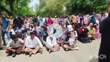 कोल: अलीगढ़ मुस्लिम विश्वविद्यालय में फीस बढ़ोतरी पर बवाल, छात्रों ने गेट बंद कर जोरदार प्रदर्शन किया, आंदोलन की दी चेतावनी