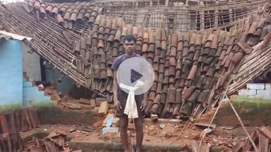 लोहरदगा: देवदरिया पंचायत क्षेत्र में हाथी ने कच्चे मकानों को किया ध्वस्त, मुखिया ने पीड़ित परिवारों को मुआवज़े देने की मांग की