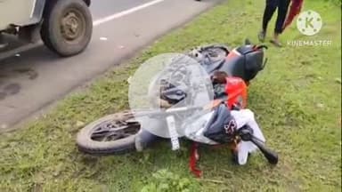 खुरई: रक्षाबंधन पर बहन को लेने जा रहे बाइक सवार को टक्कर, एक की मौत, दूसरा घायल