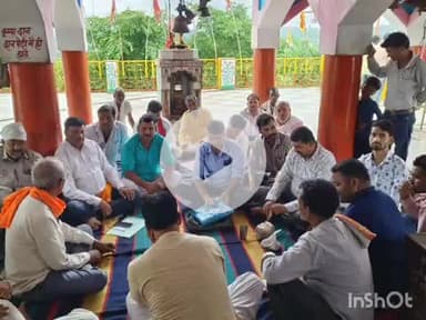 बल्देवगढ़: बल्देवगढ़: मां विंध्यवासिनी मंदिर समिति ने मंदिर के विकास कार्यों को लेकर बैठक की