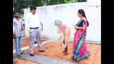 ఎం తుర్కపల్లి: ములకలపల్లి గ్రామంలో నిర్మాణంలో ఉన్న ఇందిరమ్మ ఇండ్లను పరిశీలించిన జిల్లా కలెక్టర్ హనుమంతరావు