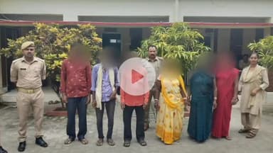 फरेंदा: फरेंदा पुलिस ने बाबा टोला भैसहिया में 6 वांछित वारंटियों को किया गिरफ्तार