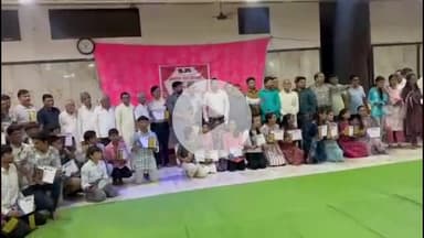 अक्कलकुवा: जैन भवन खापर येथे गुणवंतांच्या पाठीवर कौतुकाची थाप ८३ गुणवंतांच्या केला सत्कार भारतीय जैन संघटनेचा उपक्रम