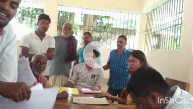 आलमनगर: आलमनगर थाना परिसर में शनिवार को लगा जनता दरबार, अंचल अधिकारी ने ज़मीन के दो मामलों का किया निपटारा