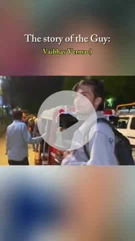 Vaibhav Verma Real Story and biography #vaibhavverma #vaibhavarmy #trending #explore #feed