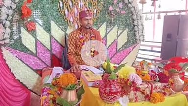 लोहाघाट: चमदेवल के प्रसिद्ध चौखाम बाबा मंदिर में आयोजित शिव महापुराण कथा का आयोजन जारी है