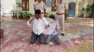 हनुमानगढ़: हनुमानगढ़ टाउन पुलिस ने एरिया डोमिनेशन अभियान के तहत दो स्थाई वारंटियों को किया गिरफ्तार