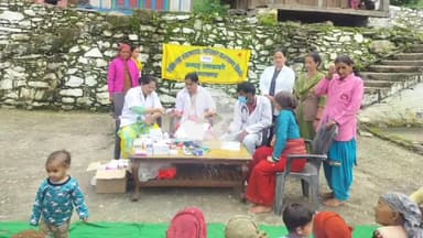 राजगढ़ी: यमुनोत्री के कुपडा कुंसाला व त्रिखली में क्लस्टर स्वास्थ्य शिविर का हुआ आयोजन