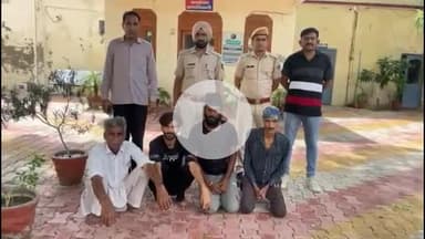 हनुमानगढ़: टाउन पुलिस ने तीन आरोपियों को शांति भंग और एक आरोपी को अवैध हथकड़ शराब के मामले में किया गिरफ्तार