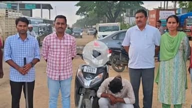 మునిపల్లి: కంకోల్ టోల్ ప్లాజా వద్ద సుమారు కిలోన్నర ఎండు గంజాయి స్వాధీనం