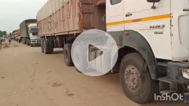 मेड़ता: मेड़ता सिटी जैतारण सड़क पर लूनी नदी में खड्डों में पैच वर्क का कार्य, रविवार शाम को खोला गया नदी का पानी बह रहा