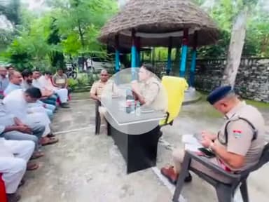 भगवानपुर: धनोरी पुलिस चौकी में नशा मुक्त देवभूमि मिशन 2025 अभियान के तहत बैठक का आयोजन किया गया