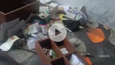 छिबरामऊ: ब्रह्मदेव मंदिर के पास चोरों ने दीवार काटकर तीन दुकानों को बनाया निशाना, लाखों की नगदी समेत कीमती सामान किया पार