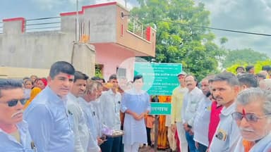 भोकरदन: रेलगाव येथे आ. संतोष पाटील दानवे यांच्या हस्ते3कोटी 15 लाख रुपये किमतीच्या विविध विकास कामाचे भूमिपूजन व लोकार्पण संपन्न